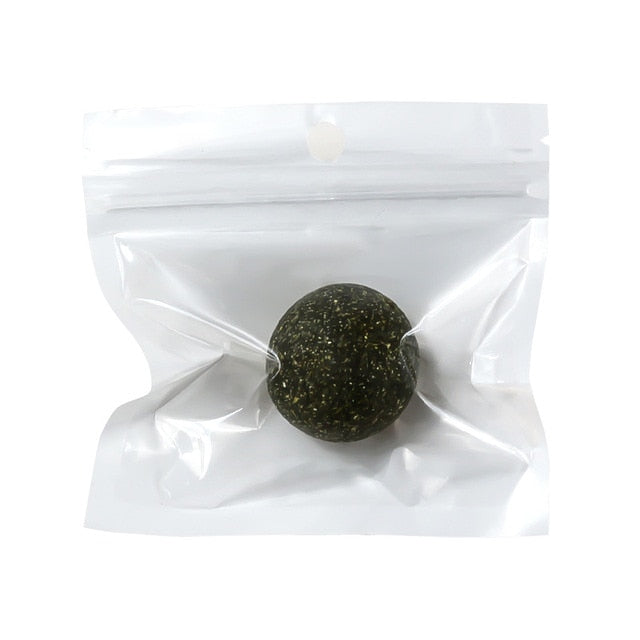Catnip Ball Toys Edible Kitty Toys for Cats Lick Healthy
