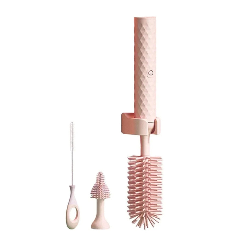 SAINTSTORES™Electric Silicone Bottle Brush