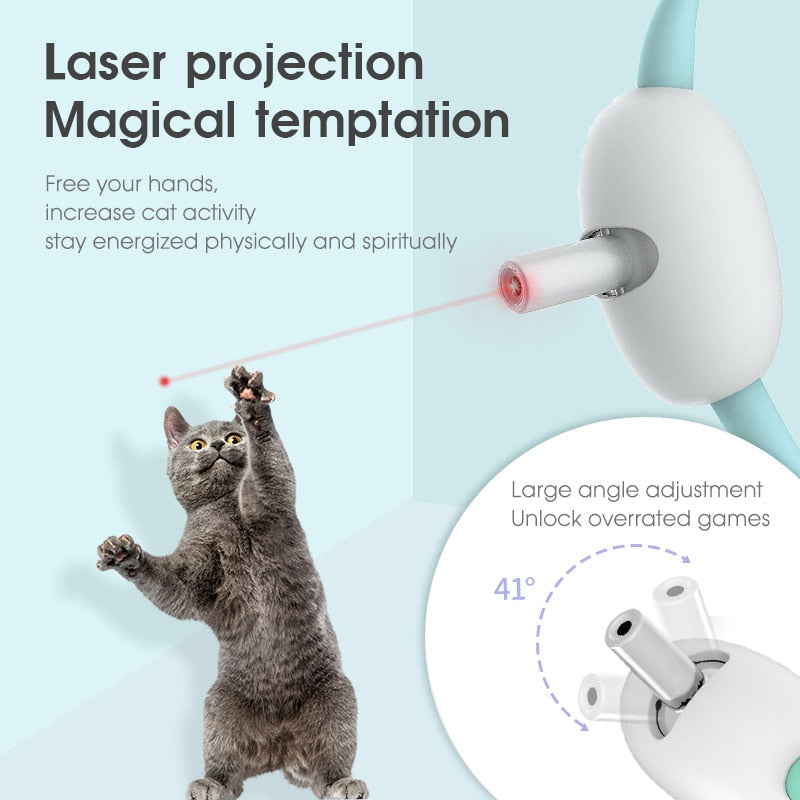 Cat Collar with a Built-in Laser!