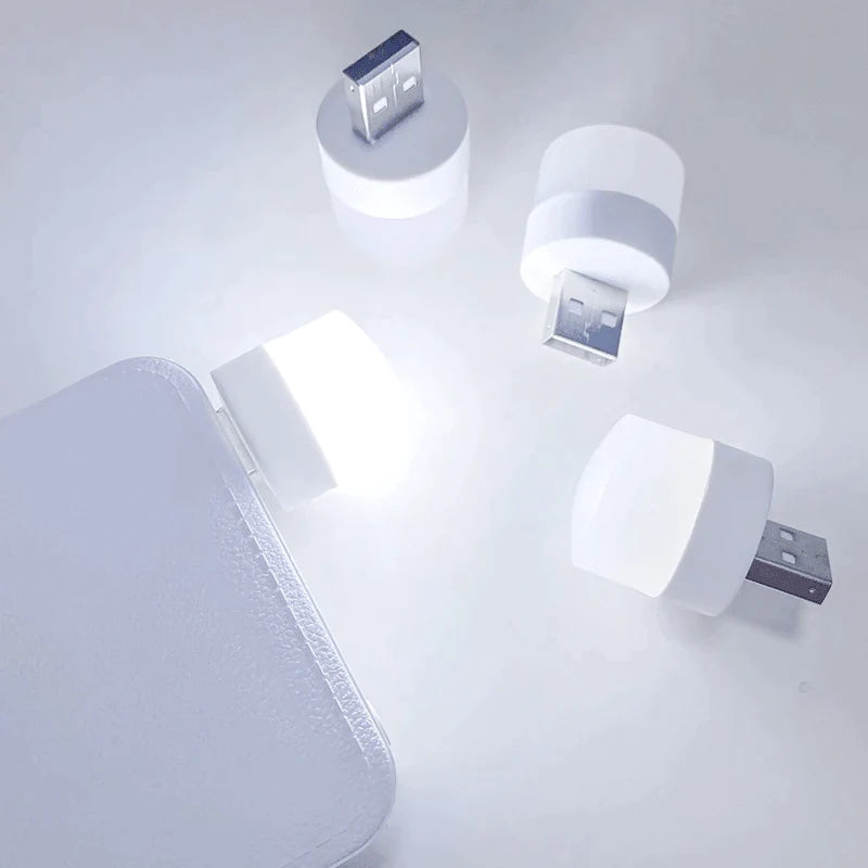 5pcs Mini USB Plug Lamp