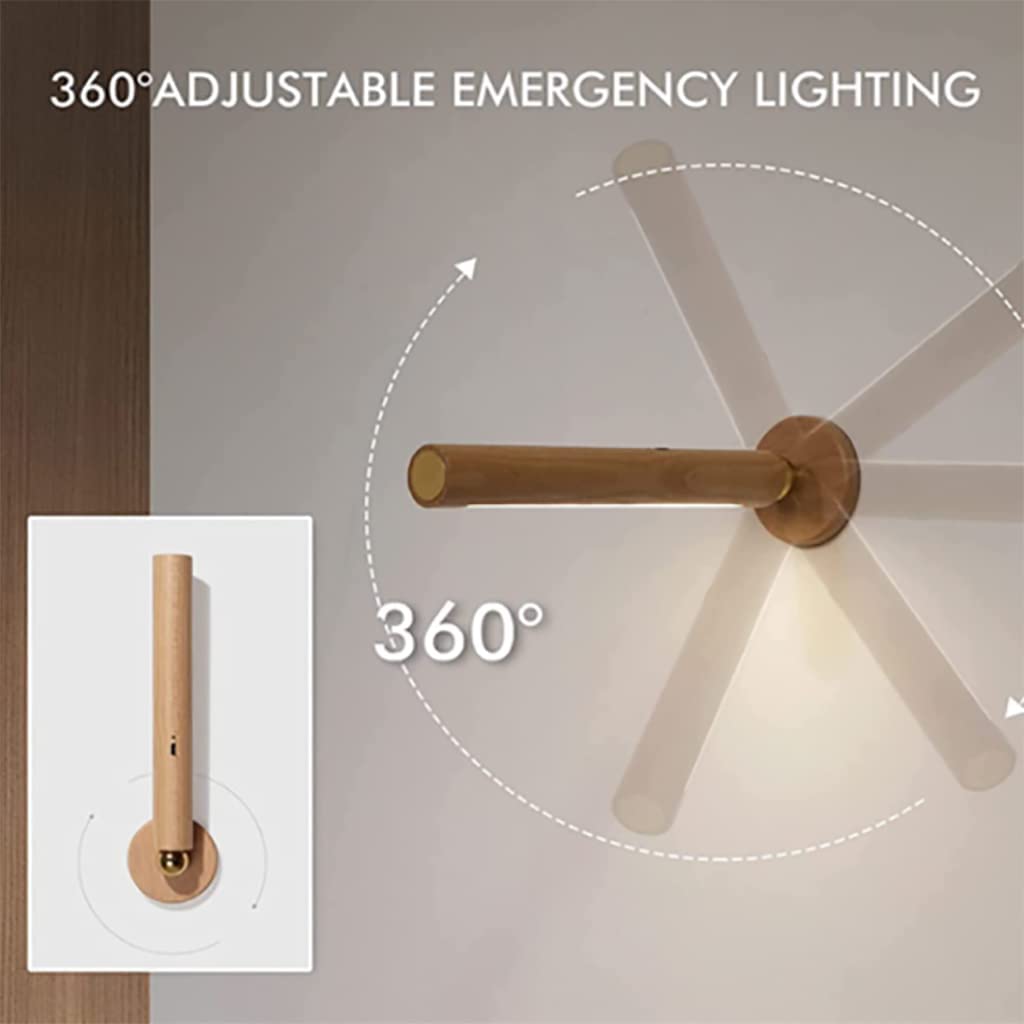 Magnetic Wooden Lamp