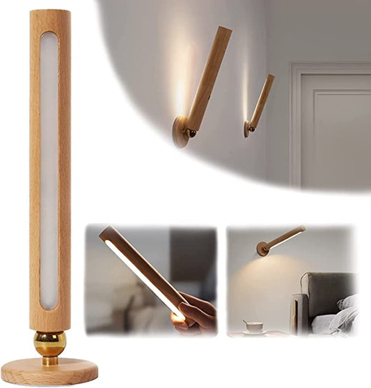 Magnetic Wooden Lamp