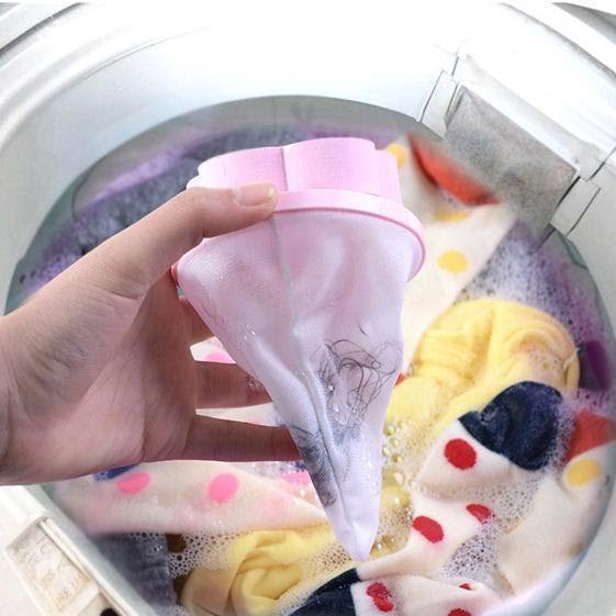 4-Pack Laundry Pet Hair Catchers