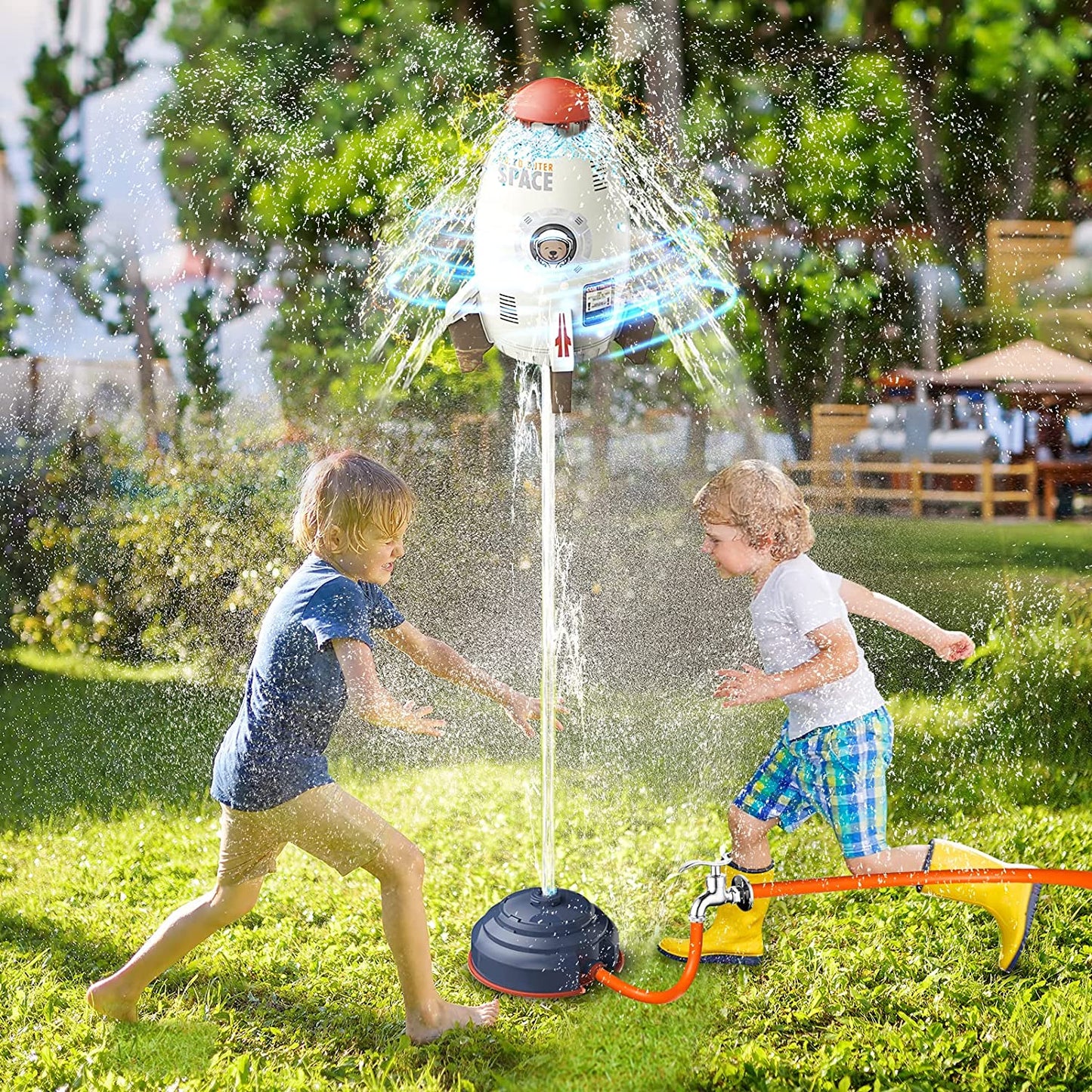 SAINTSTORES™ Sprinkler Rocketship