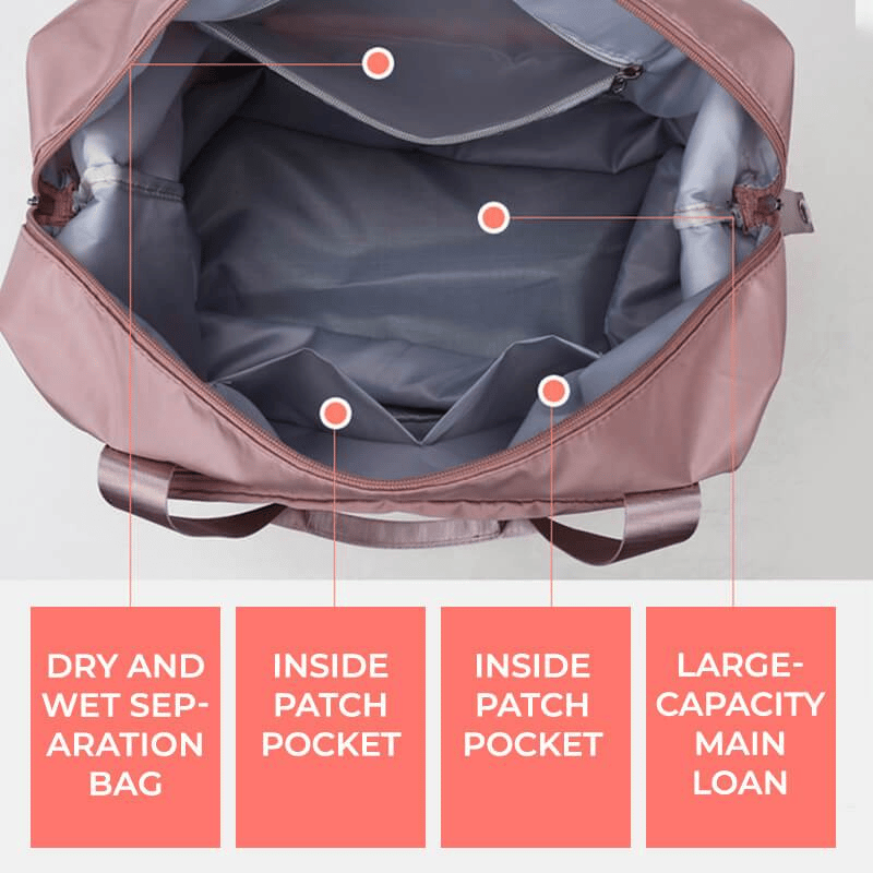 Waterproof Adjustable Large Capacity Bag