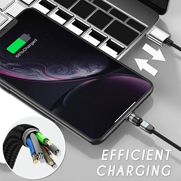 Double 360° Magnetic Cable