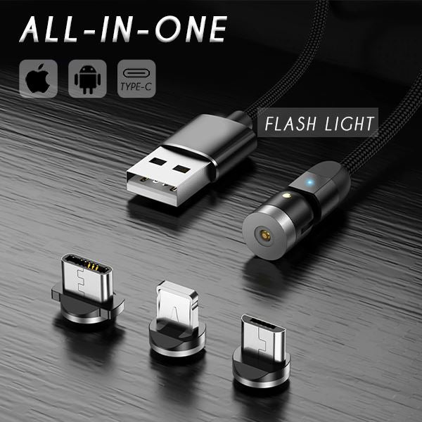 Double 360° Magnetic Cable