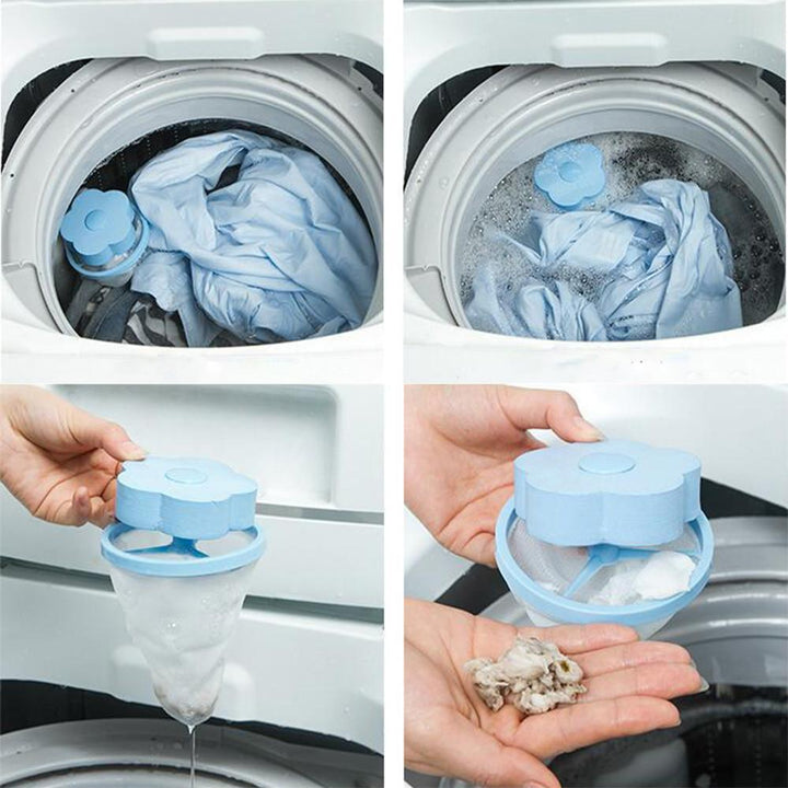 4-Pack Laundry Pet Hair Catchers