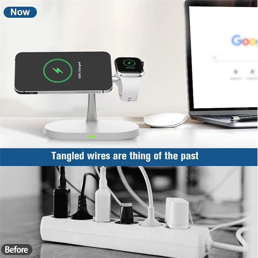 3 in 1 Magnetic Wireless Charger